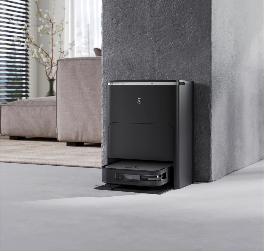 Robotický vysavač Ecovacs Deebot X2 Omni - black Prémiové funkce a design stanice OMNI