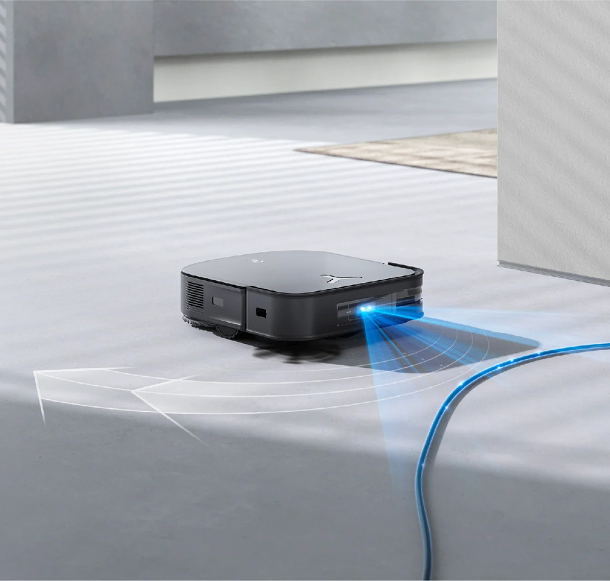 Robotický vysavač Ecovacs Deebot X2 Omni má integrovanou laserovou navigaci