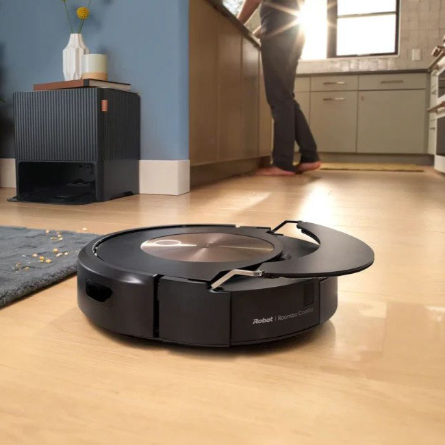 iRobot Roomba Combo j9+ Roboterstaubsauger, der Mop aufnimmt